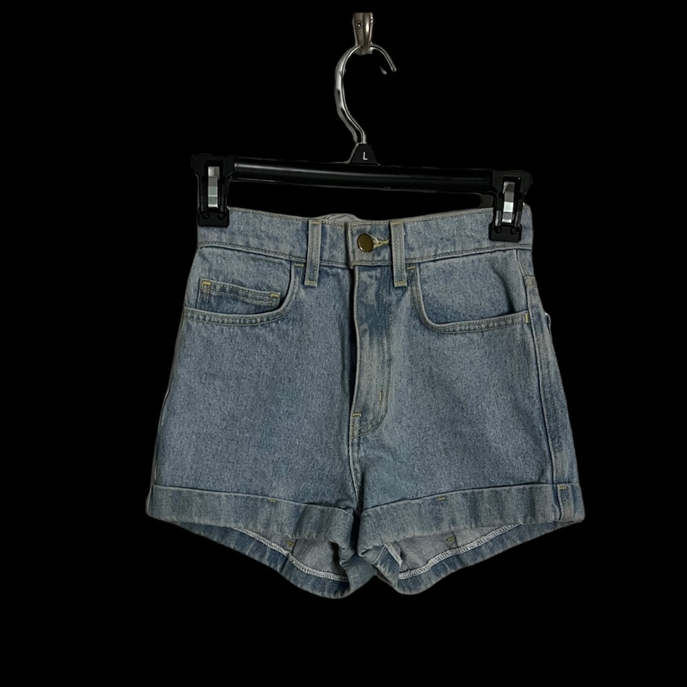 american apparel HIGH WAIST SHORTS
 SIZE 23